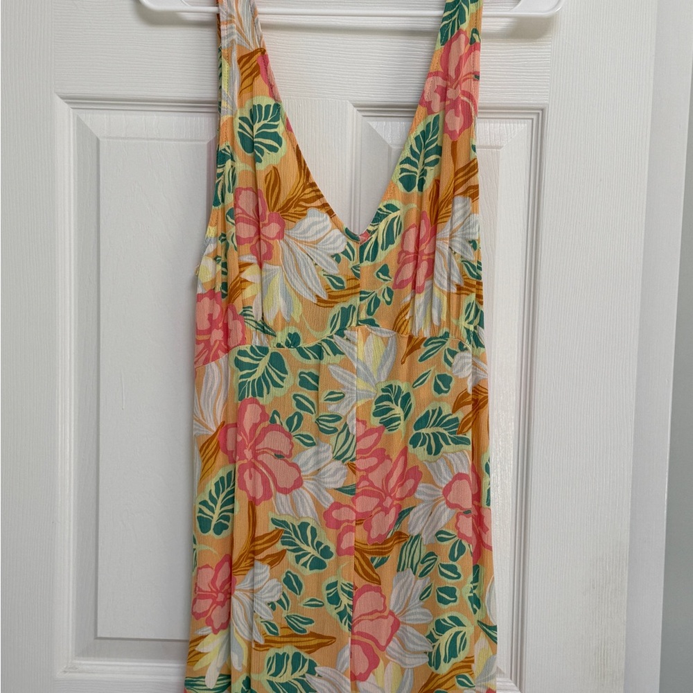Adorable Rip Curl Tropical Floral Tank Romper NWT - Picture 4 of 14
